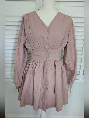 Buru Judy Romantic Mini Dress, Sz Small